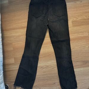 Madewell Black Flare Jeans